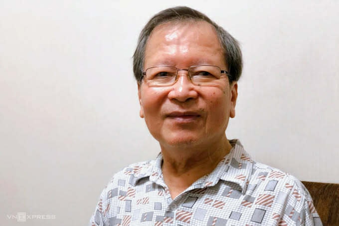 Soạn giả Lê Duy Hạnh vào năm 2021. Ảnh: Mai Nhật