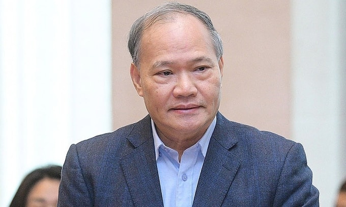 Cựu thứ trưởng Hoàng Văn Thắng. Ảnh: Media Quốc hội