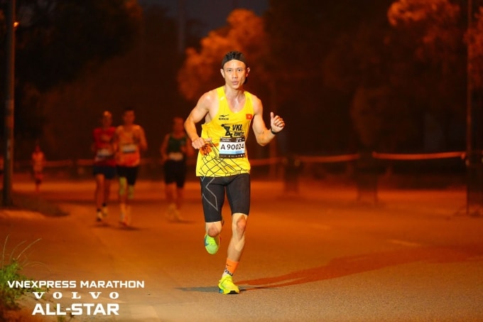 VĐV tham dự VM All-Star mùa 2025. Ảnh: VnExpress Marathon