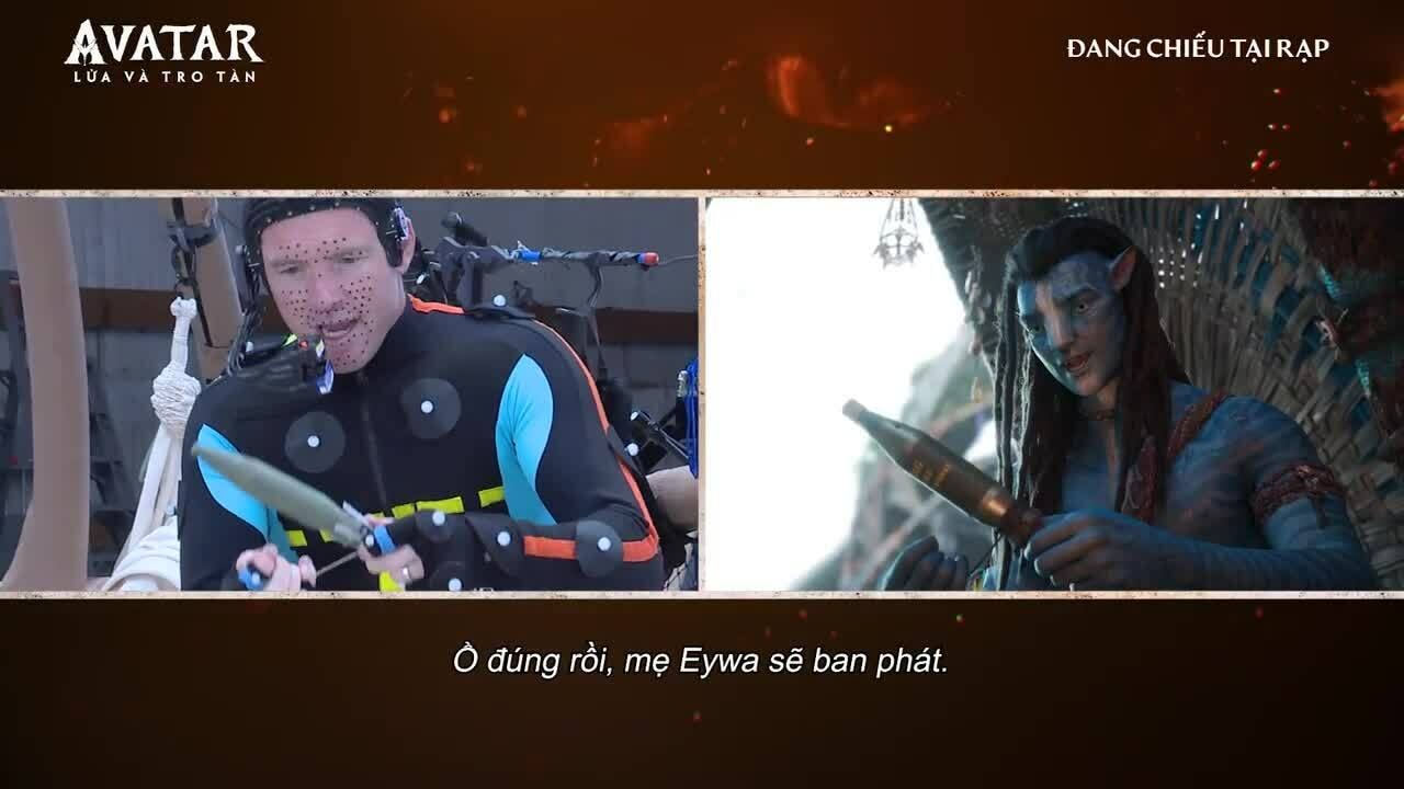 Hậu trường diễn xuất trong 'Avatar 3'