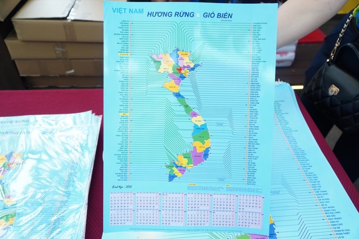 Độc đáo Lịch bản đồ du lịch Việt Nam 2026 - Ảnh 14.