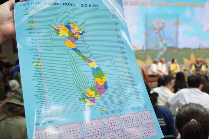 Độc đáo Lịch bản đồ du lịch Việt Nam 2026 - Ảnh 16.