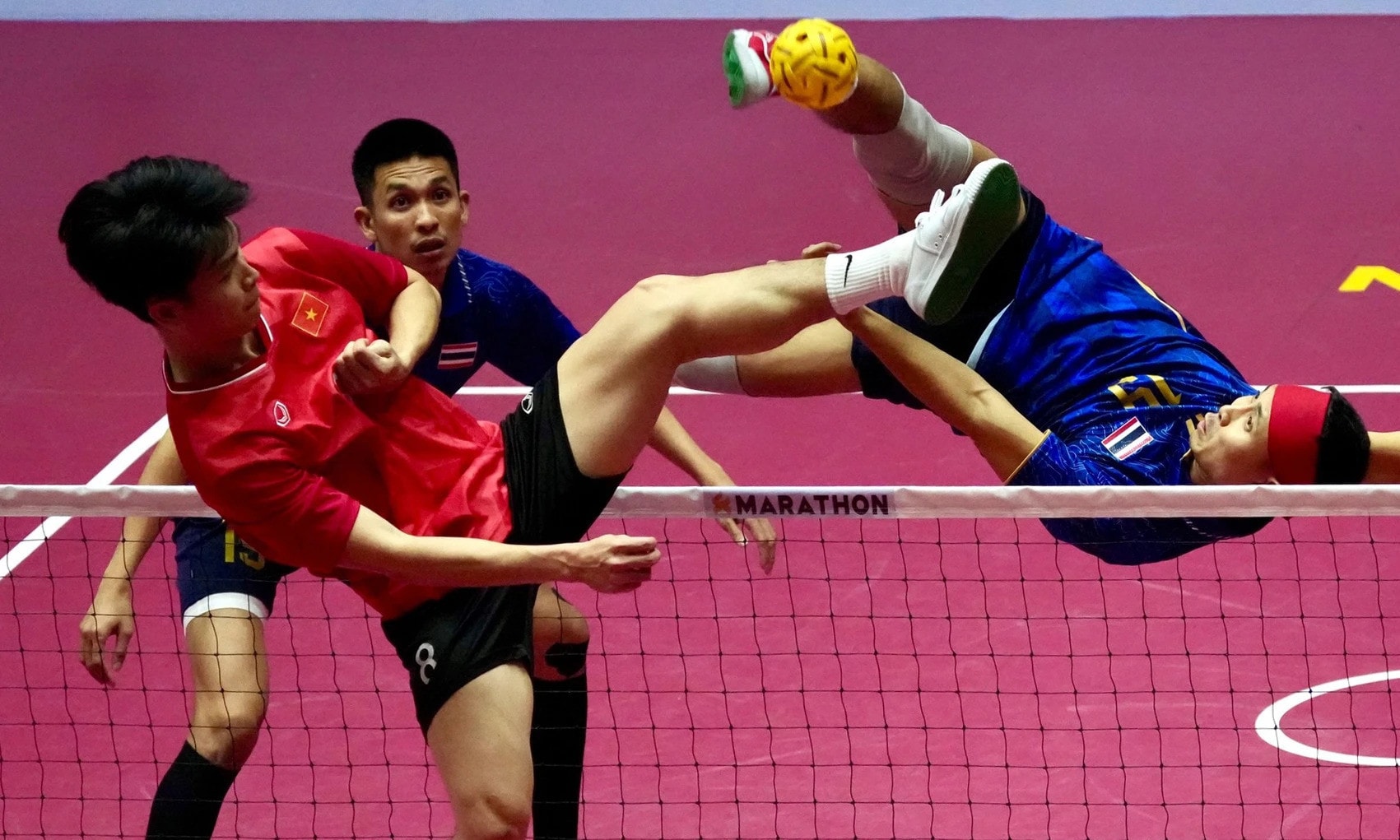 Cầu mây Thái Lan thất bại trước Việt Nam ở SEA Games 33