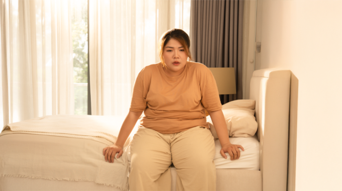 Người bệnh béo phì thường đối mặt mệt mỏi thể chất lẫn tinh thần. Ảnh: Novo Nordisk