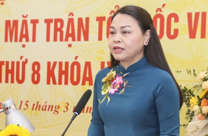 Bà Nguyễn Thị Thu Hà. Ảnh: Hoàng Phong