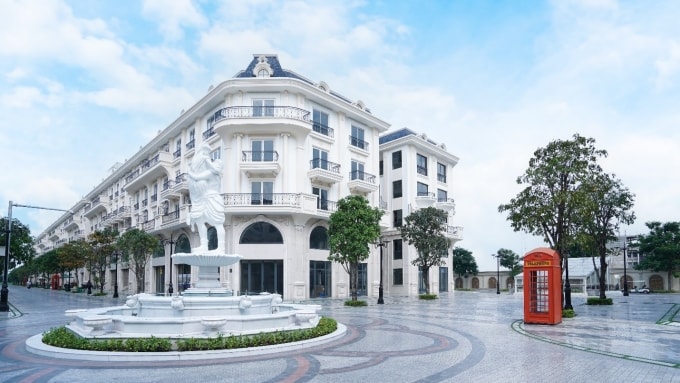 Vị trí đắc địa của dòng sản phẩm nhà phố tại khu đô thị. Ảnh: VPG