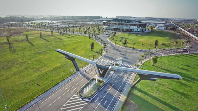 Tổ hợp nhà máy VinFast Hải Phòng. Ảnh: VinFast