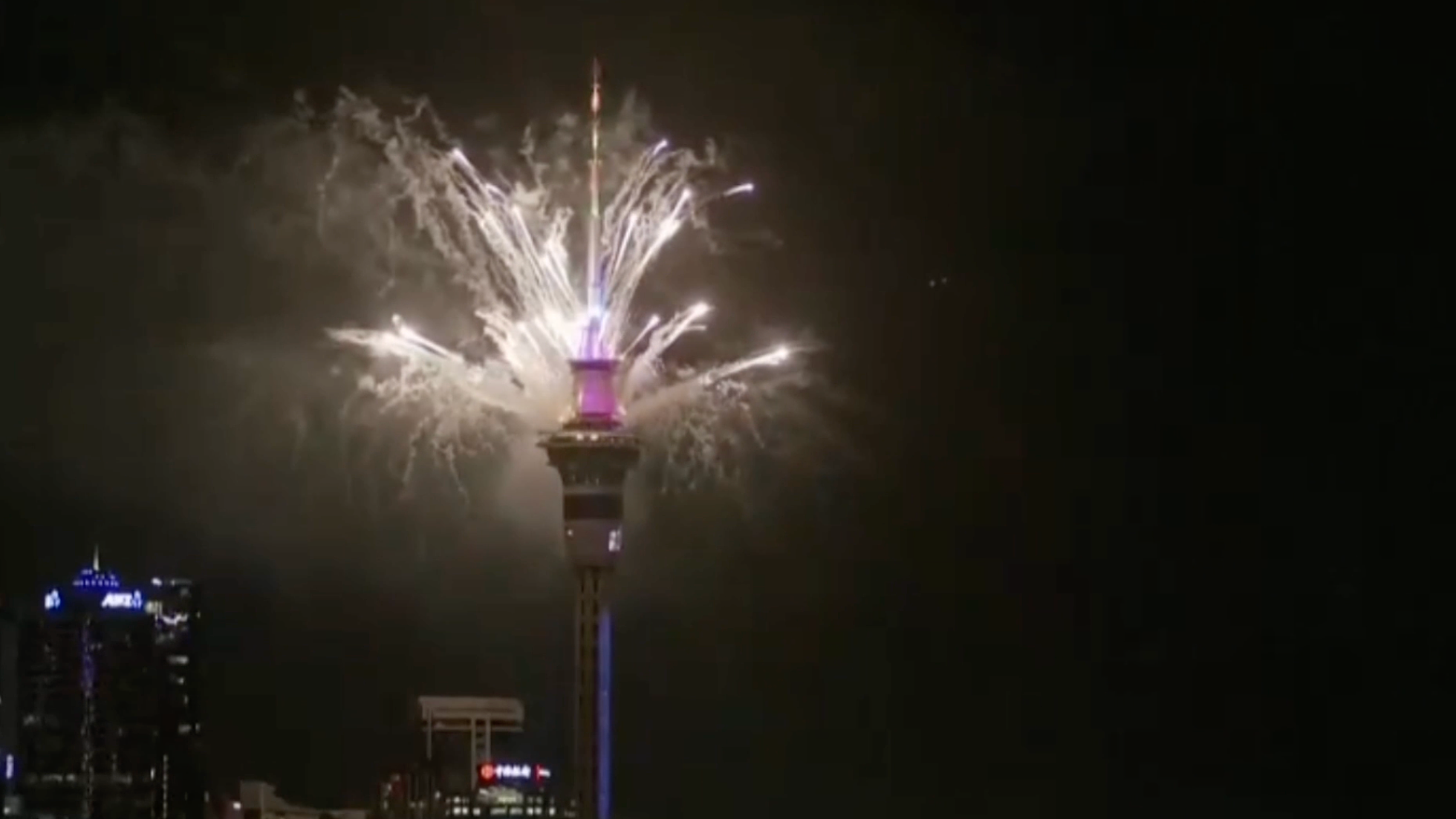 Màn trình diễn pháo hoa tại Aukland