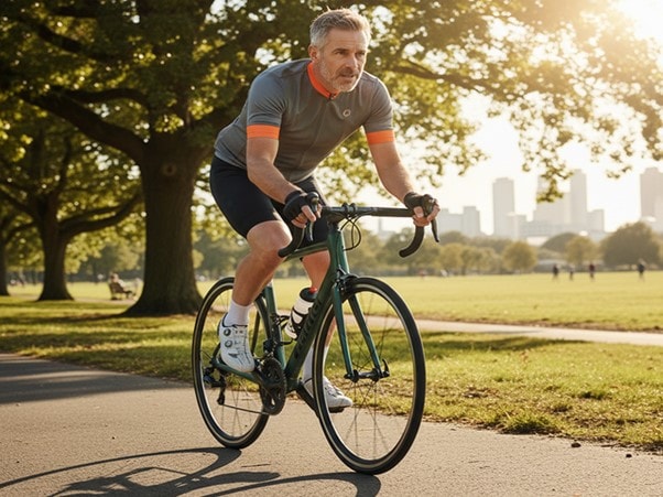 Đạp xe mỗi ngày: Lợi ích sức khỏe bất ngờ đối với người ở tuổi trung niên- Ảnh 1.