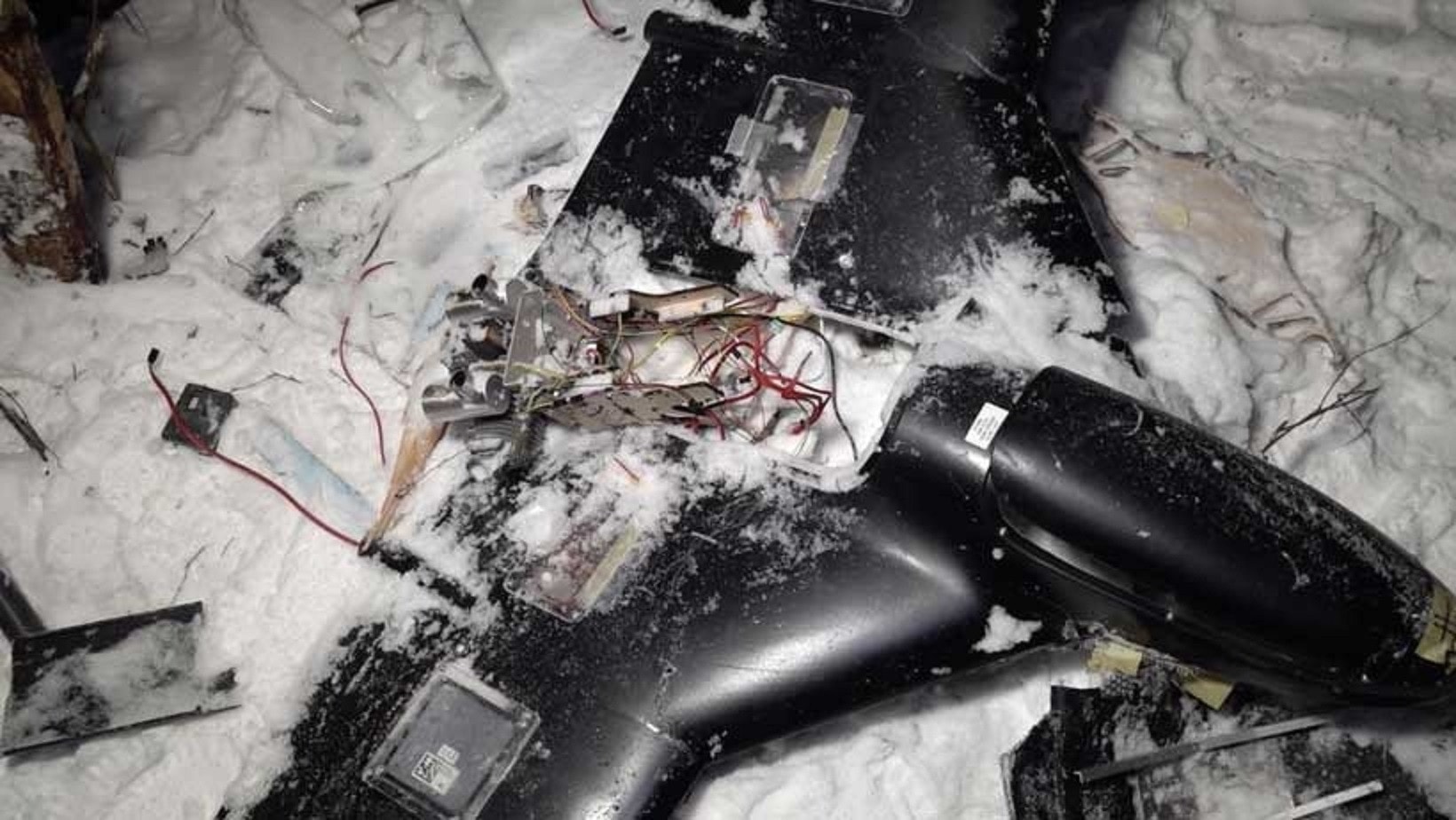 Bộ Quốc phòng Nga công bố đoạn video ghi lại một UAV Chaklun-V do Ukraine sản xuất, được cho là sử dụng trong vụ tấn công.