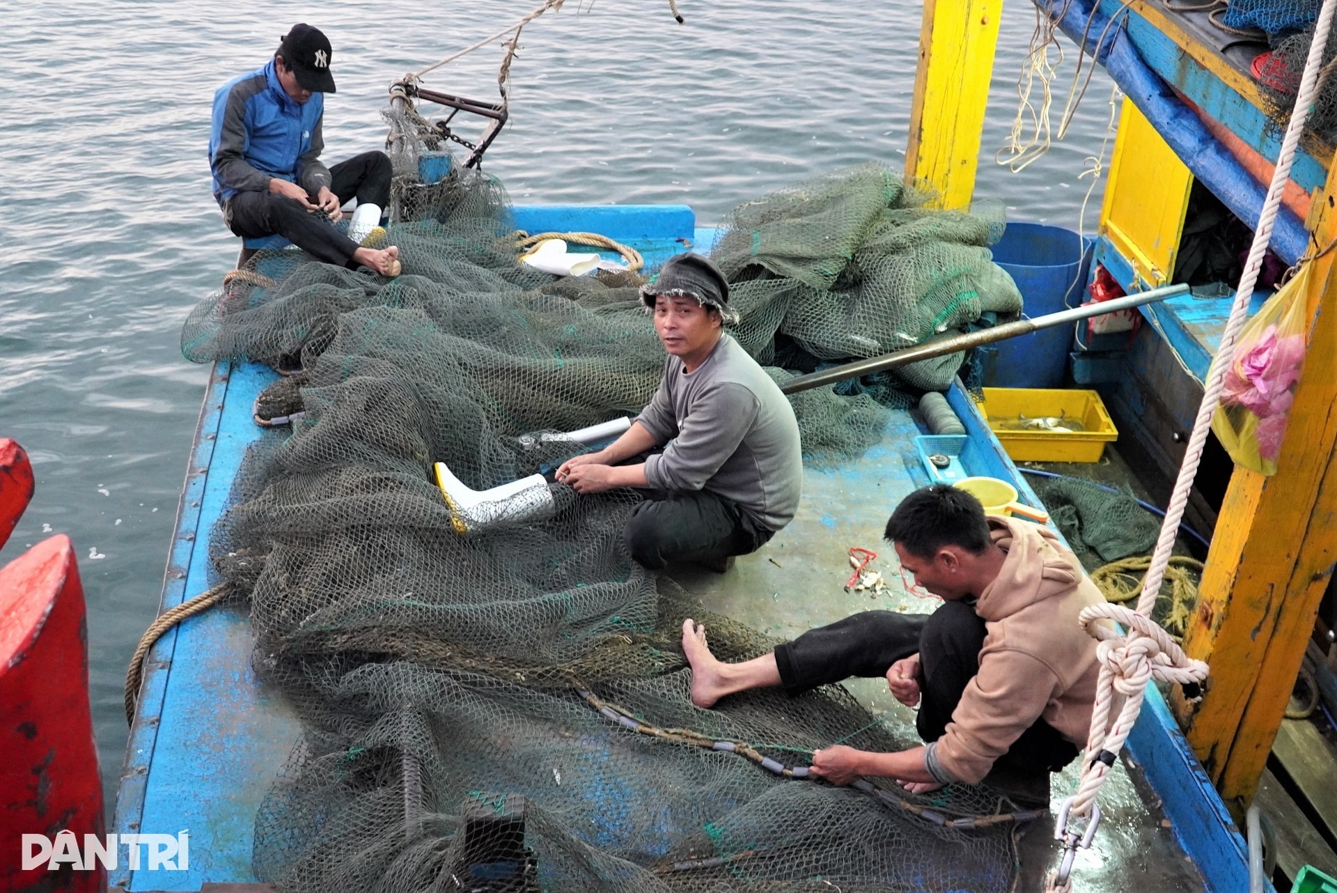 Cảng cá tấp nập từ 4h ngày đầu năm, tiểu thương cười rạng rỡ đón lộc biển - 11