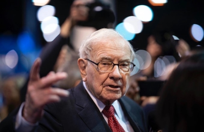 CEO Berkshire Hathaway Warren Buffett tại ĐHCĐ năm 2019. Ảnh: AFP