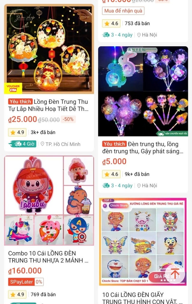 Lồng đèn trung thu 2025 có gì mới lạ và hấp dẫn? - Ảnh 2. Lồng đèn trung thu 2025 có gì mới lạ và hấp dẫn? - Ảnh 2.