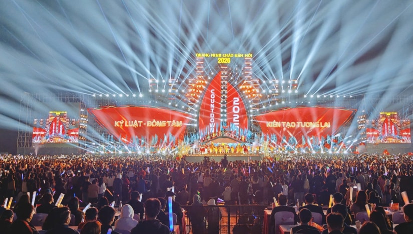 Bùng nổ cảm xúc chào năm mới 2026 tại Hải Phòng, Quảng Ninh- Ảnh 2.