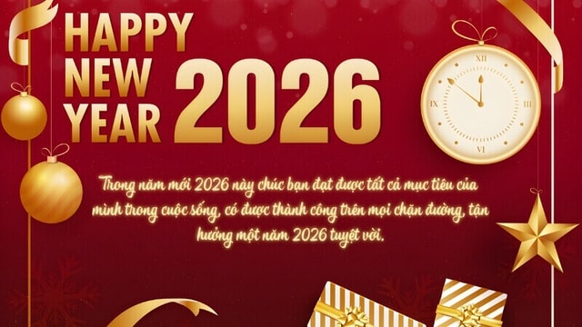 Những mẫu thiệp chúc mừng năm mới 2026 đẹp nhất- Ảnh 5.