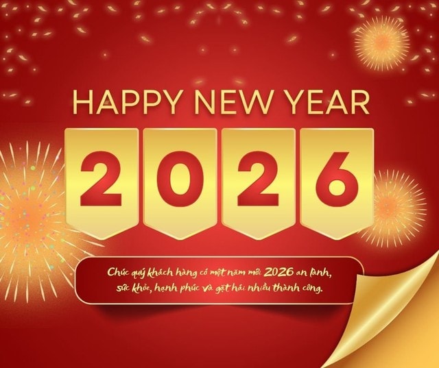 Những mẫu thiệp chúc mừng năm mới 2026 đẹp nhất- Ảnh 12.