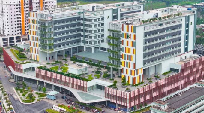 Bệnh viện đa khoa khu vực Thủ Đức - một trong những bệnh viện cửa ngõ thành phố với cơ sở mới khang trang, hiện đại đi vào hoạt động tháng 4/2025. Ảnh: Sở Y tế TP HCM