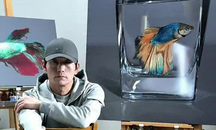 Các tác phẩm của họa sĩ Kim Young-sung