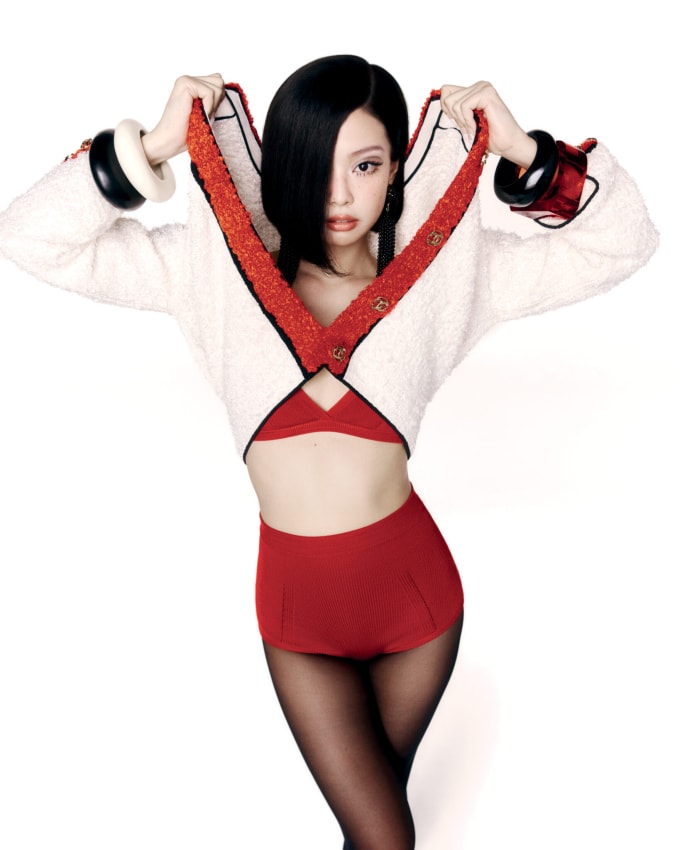 Jennie đến Los Angeles, Mỹ tháng 12 năm ngoái để chụp trang bìa, trả lời phỏng vấn tạp chí V. Ảnh: V Magazine