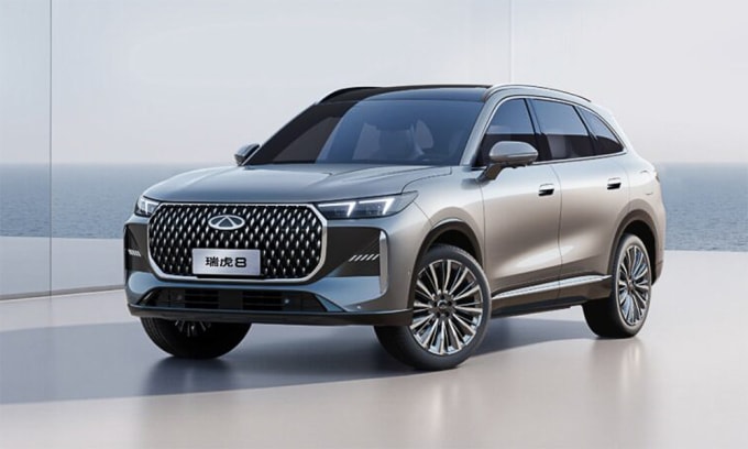 Tiggo 8 nằm trong số các mẫu xe bán chạy nhất. Ảnh: Chery