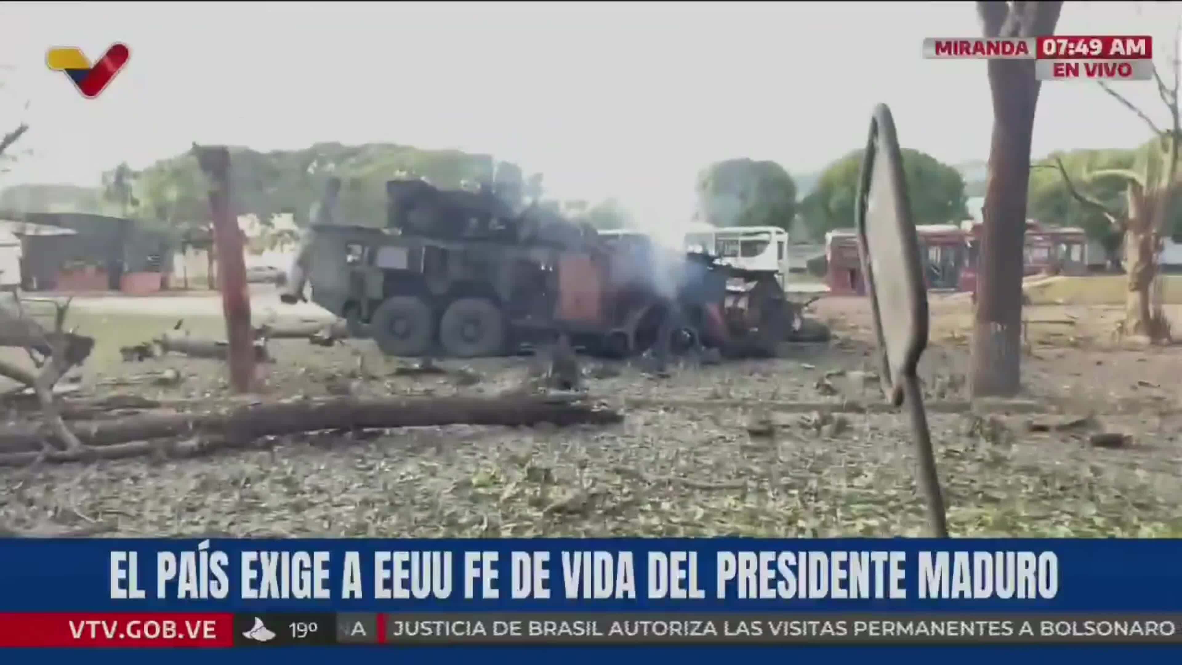 Thiệt hại ở căn cứ không quân Venezuela sau đòn tập kích của Mỹ