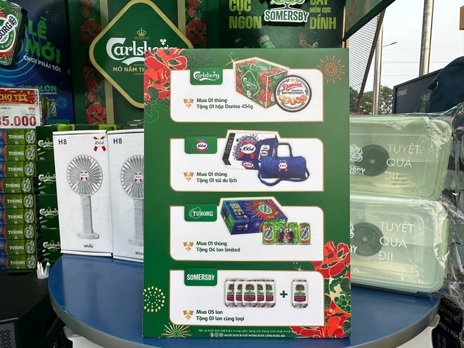 Bia Tết, nước ngọt tràn xuống phố, giá giảm sâu- Ảnh 7. Bia Tết, nước ngọt tràn xuống phố, giá giảm sâu- Ảnh 7.