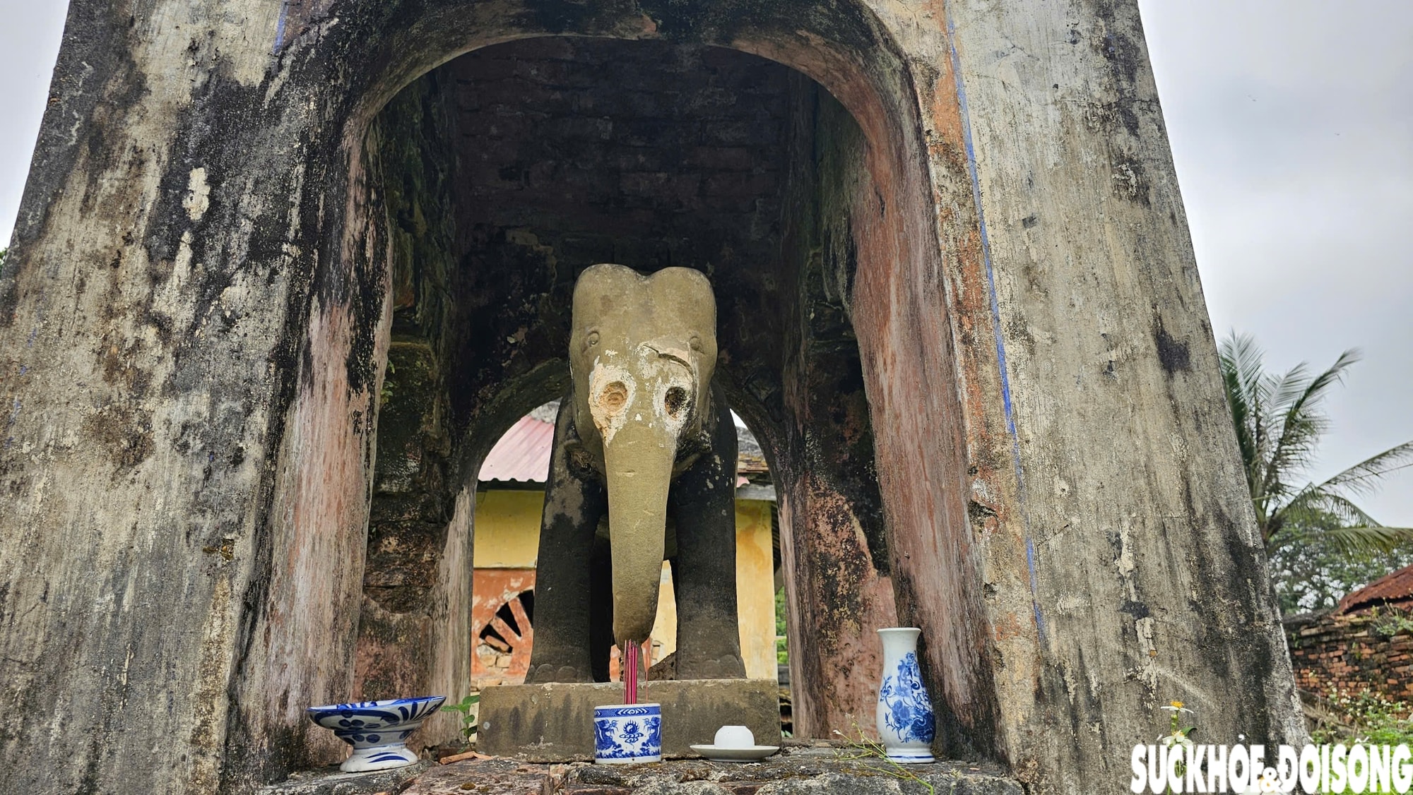 Cận cảnh điện Voi Ré, nơi suy tôn loài voi chiến trung nghĩa triều Nguyễn- Ảnh 7.