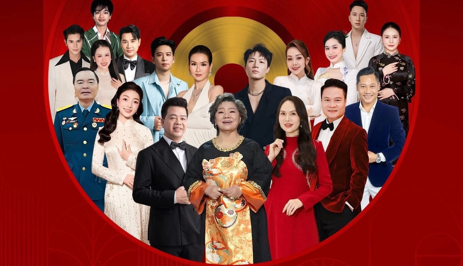 Dàn nghệ sĩ góp mặt trong chương trình 