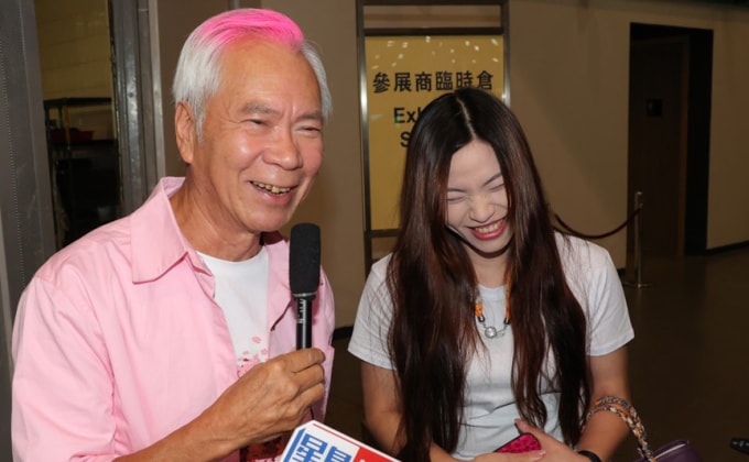 Ông Lý Long Cơ từng nhiều lần đưa Vương Thanh Hà dự sự kiện giải trí. Ảnh: St Headline