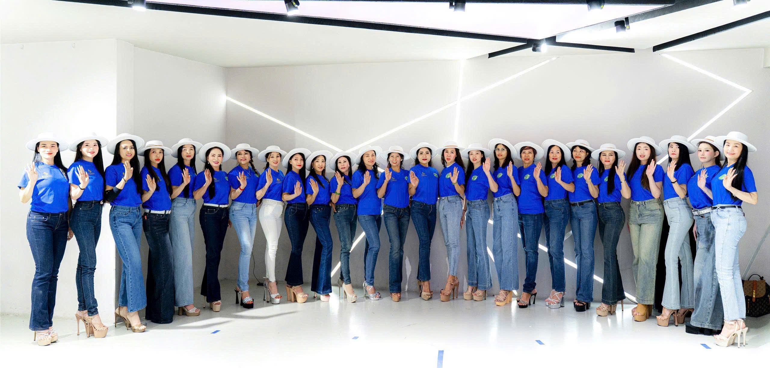 Top 30 thí sinh Hoa hậu Đại dương Doanh nhân Thế giới 2026.