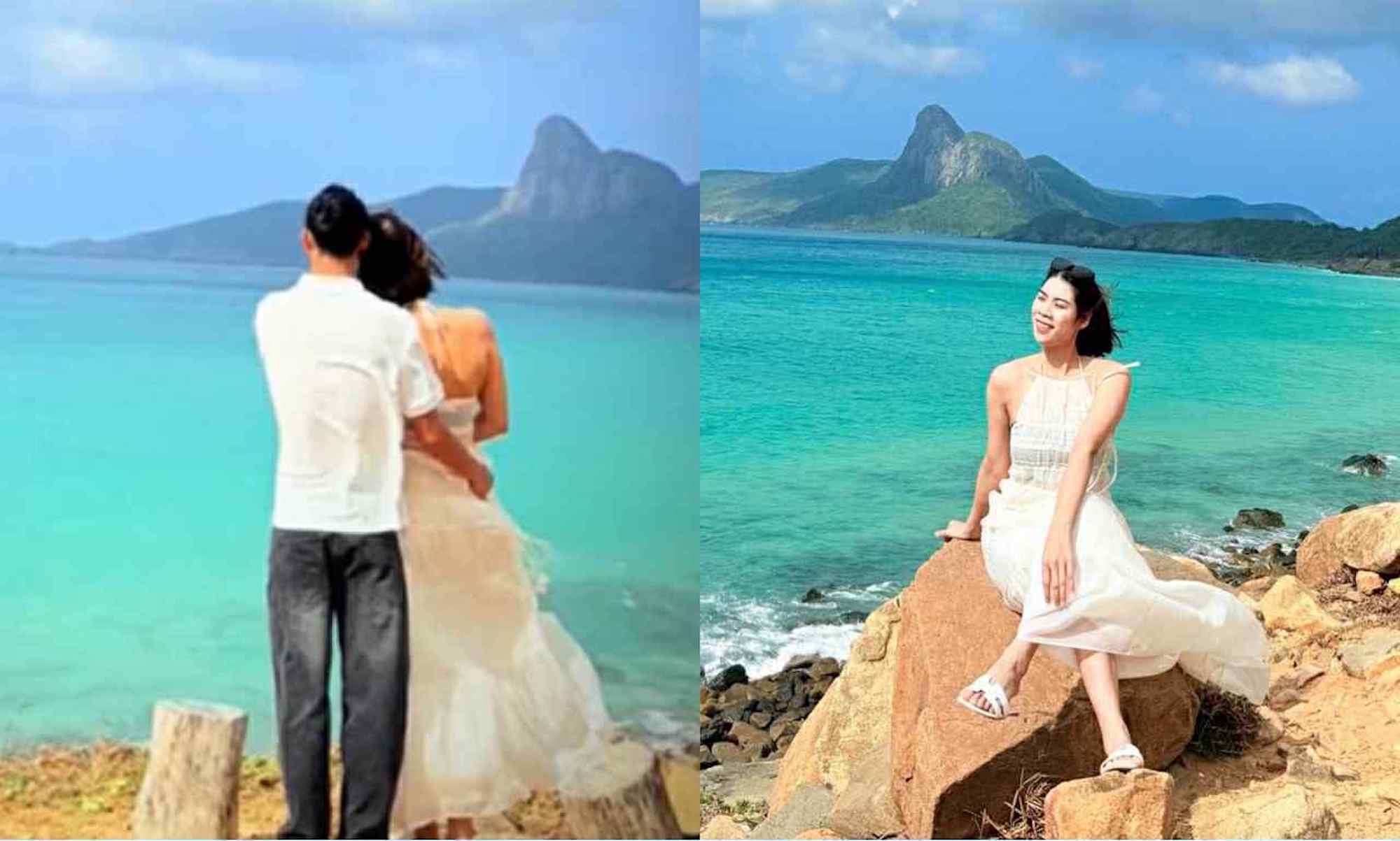 Lâm Oanh hẹn hò cùng Huy Hoàng.