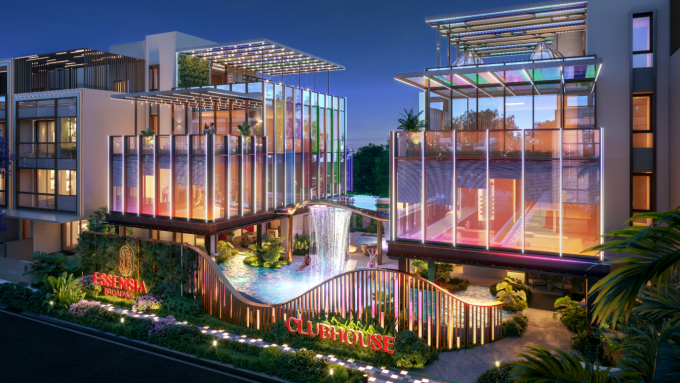 Clubhouse thiết kế đa sắc với nhiều không gian chức năng. Ảnh: Phú Long