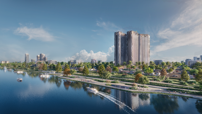 Phối cảnh dự án Fresia Riverside. Ảnh: Fresia Riverside