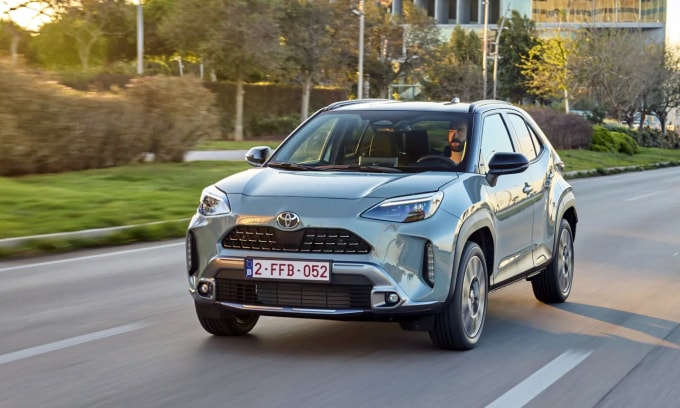 Toyota Yaris Cross tại Bỉ. Ảnh: Auto Review