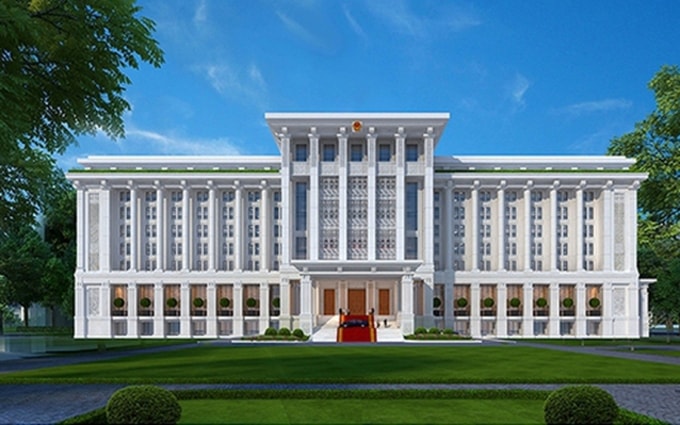 Trụ sở Chính phủ. Ảnh: VGP