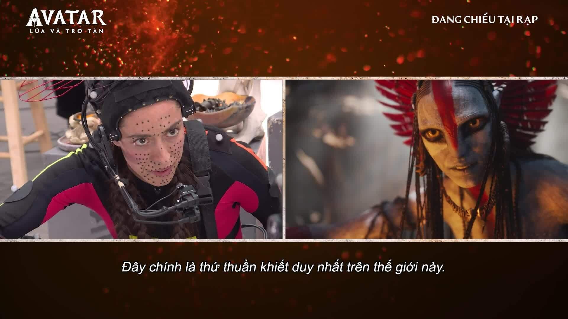 Hậu trường diễn xuất trong phim 'Avatar 3'