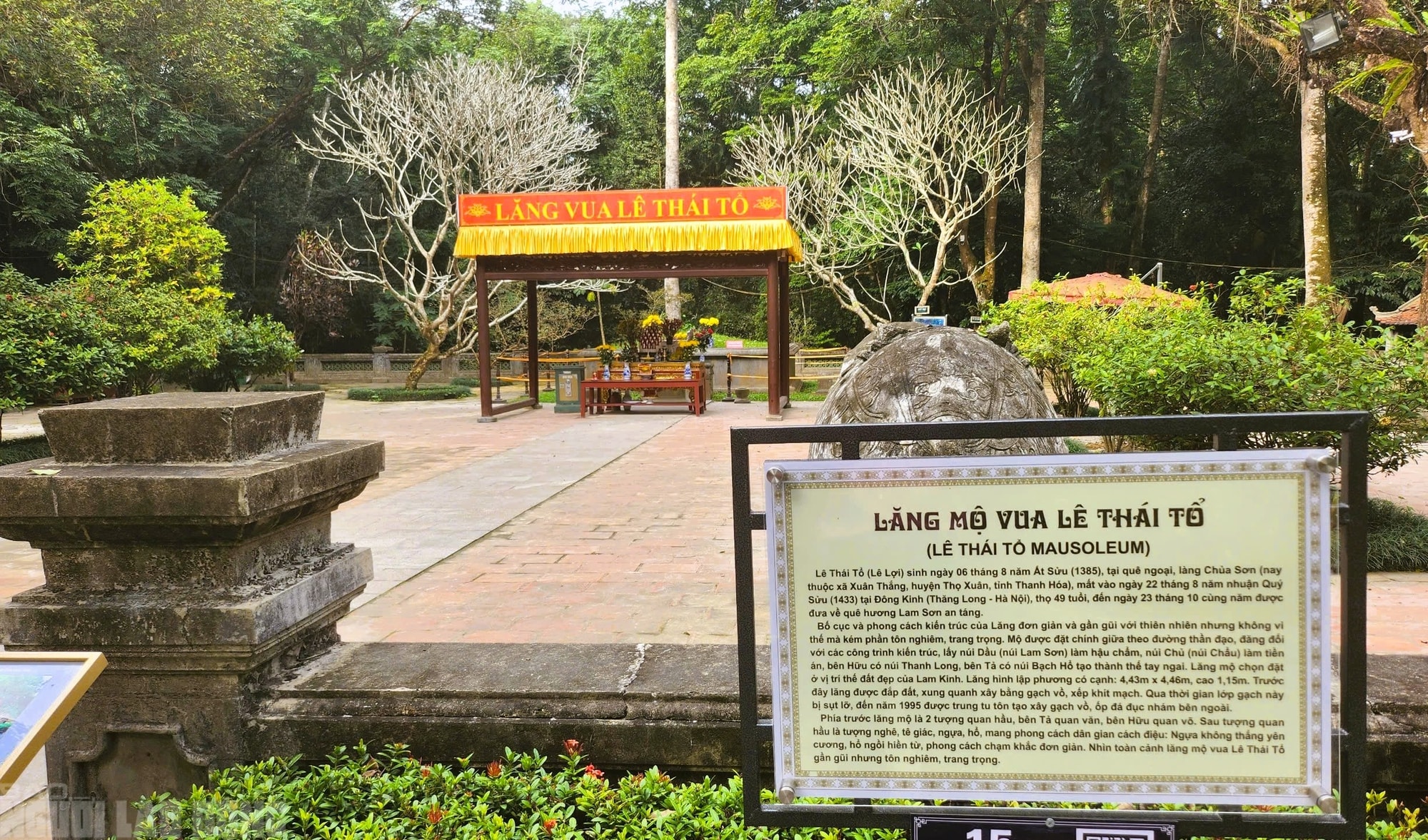 Lăng mộ các vua, hoàng thái hậu ở Lam Kinh- Ảnh 2.