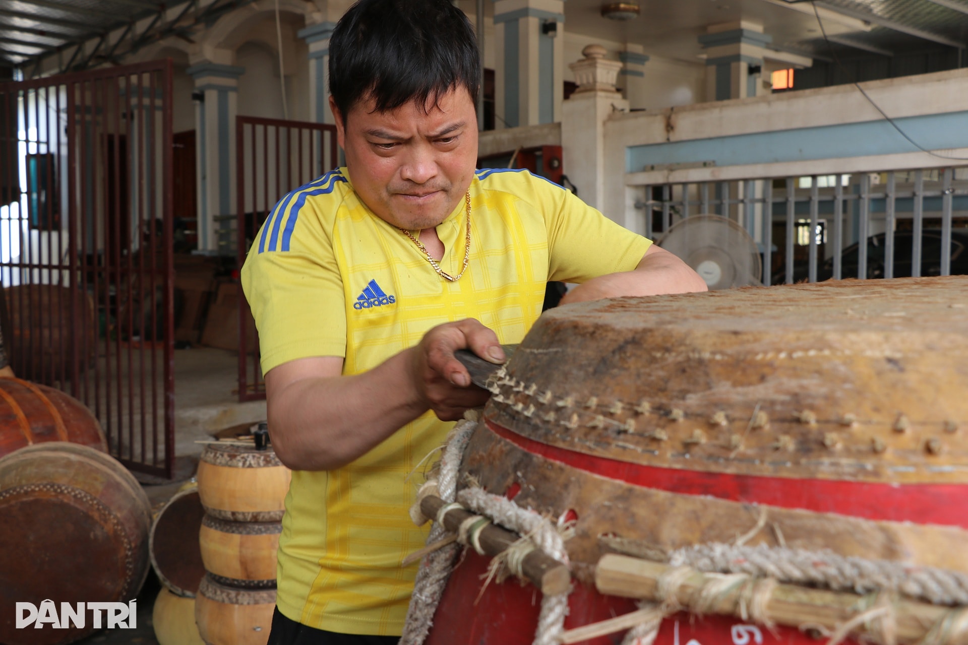 Nghề tay gõ nhịp, chân nhún nhảy vào vụ Tết - 12