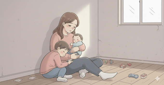 Tan nát gia đình từ khi chồng đi theo nữ đồng nghiệp giang hồ