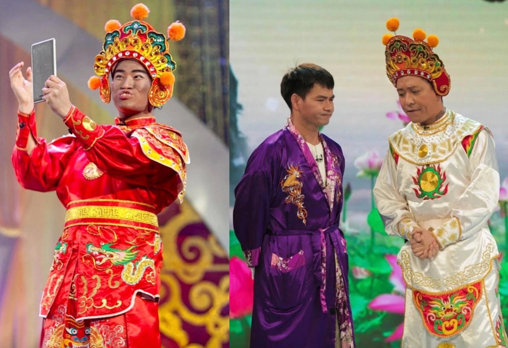 Minh Quân và Tuấn Hưng là 2 ca sĩ từng đóng Thiên Lôi.