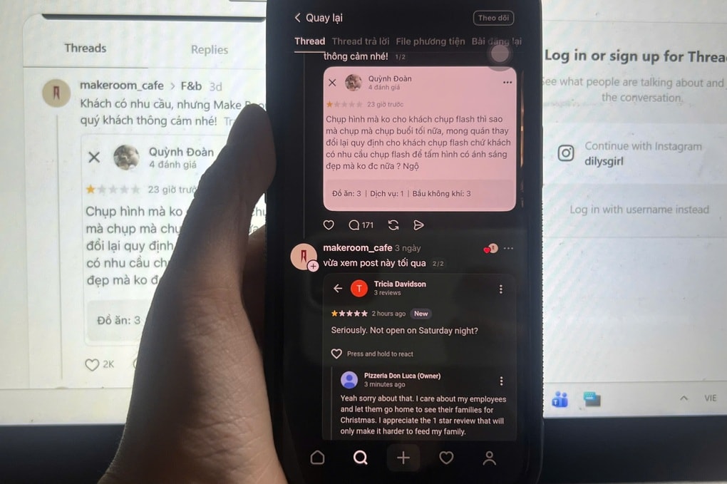 Nhắc khách không trang điểm, chủ quán cà phê sững người vì nhận “bão” 1 sao - 2