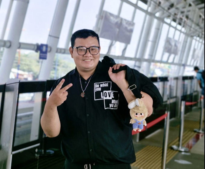 Anh Đức Tiến ở TP Thủ Đức, TP HCM, tháng 12/2025. Ảnh: Nhân vật cung cấp