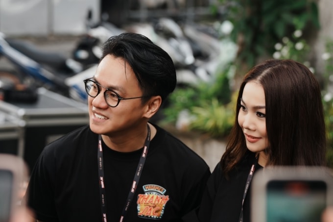 Nhạc trưởng Trần Nhật Minh - chồng Thanh Hằng - ủng hộ vợ trở lại màn ảnh rộng. Ảnh: Annie