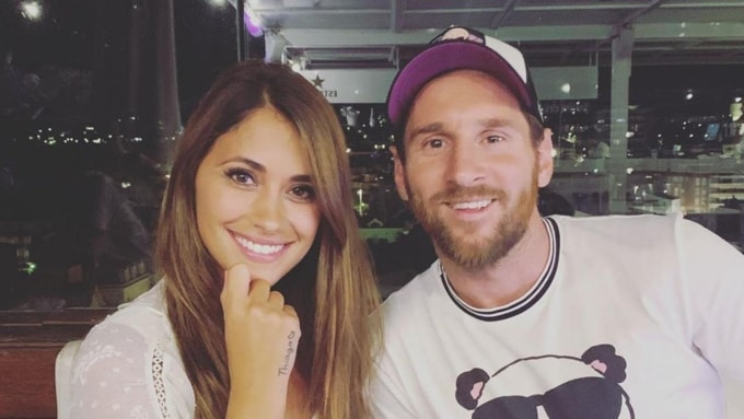 Messi và vợ Antonela Roccuzzo gắn bó với nhau từ thuở thiếu thời.