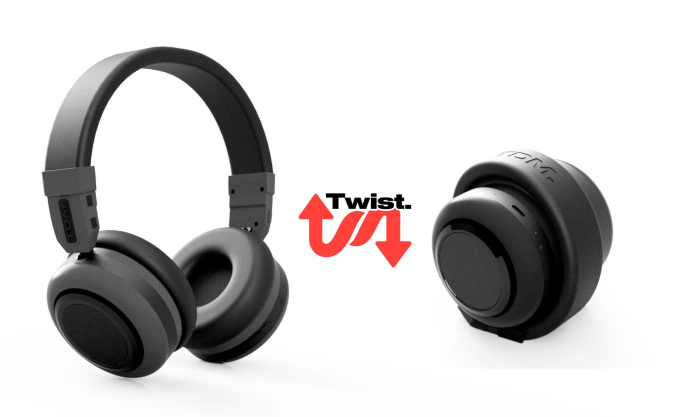 Hai trạng thái của tai nghe Neo Hybrid. Ảnh: TDM