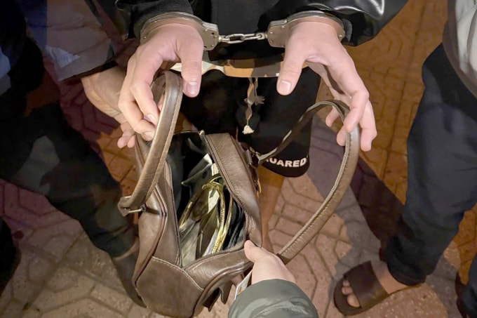 Tang vật vụ án. Ảnh: Lê Tiến