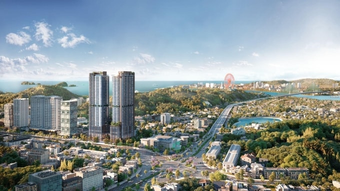 Vị trí kết nối của Landmark 35 với hạ tầng và tiện ích của khu vực. Ảnh: CĐT