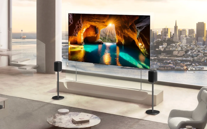 LG OLED evo W6. Ảnh: LG