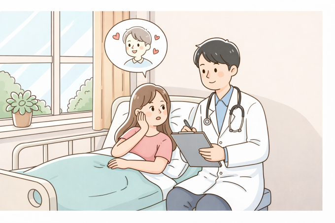 Tôi rung động với anh bác sĩ điều trị bệnh cho mình