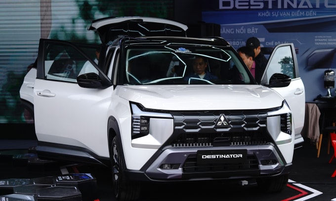 Destinator tại triển lãm Vietnam Mobility Show 2025 tại Hà Nội. Ảnh: Thành Nhạn